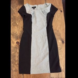 Black and Grey Dress
